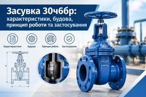 Задвижка 30ч6бр: характеристики, устройство, принцип работы и применение